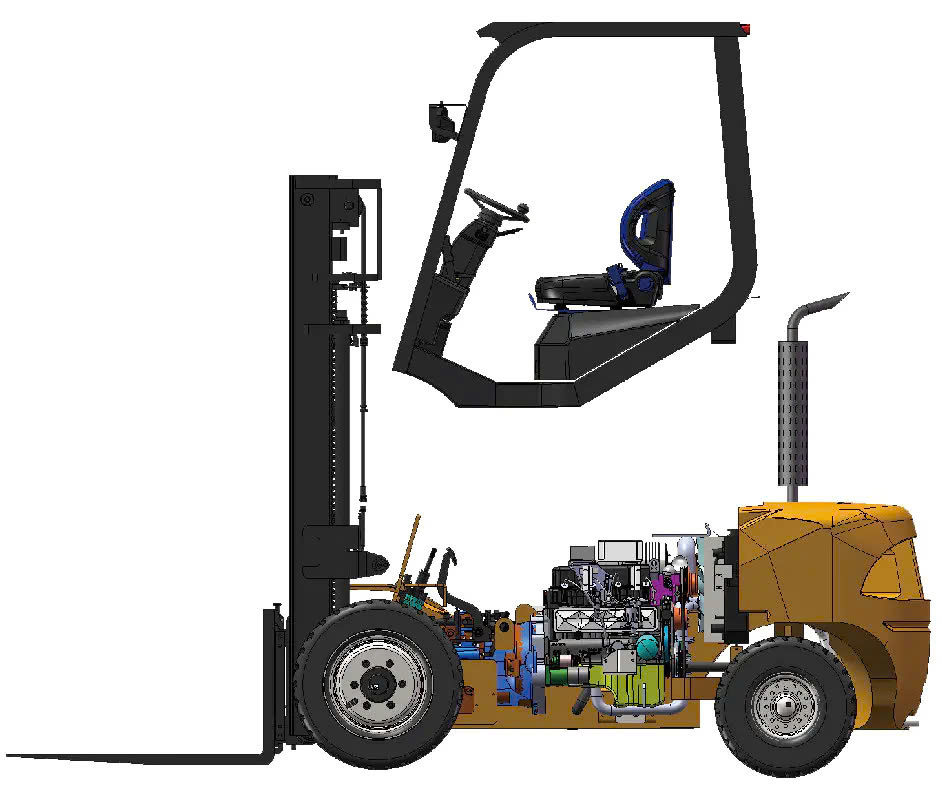 Xe Nâng Dầu Diesel N Series 3.0T-3.5T